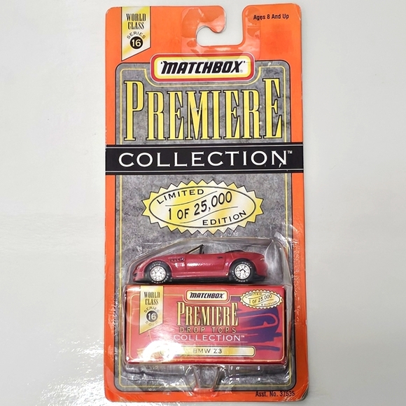 MATCHBOX Premiere Drop Tops Collection BMW Z3 Car Model - Picture 6 of 14